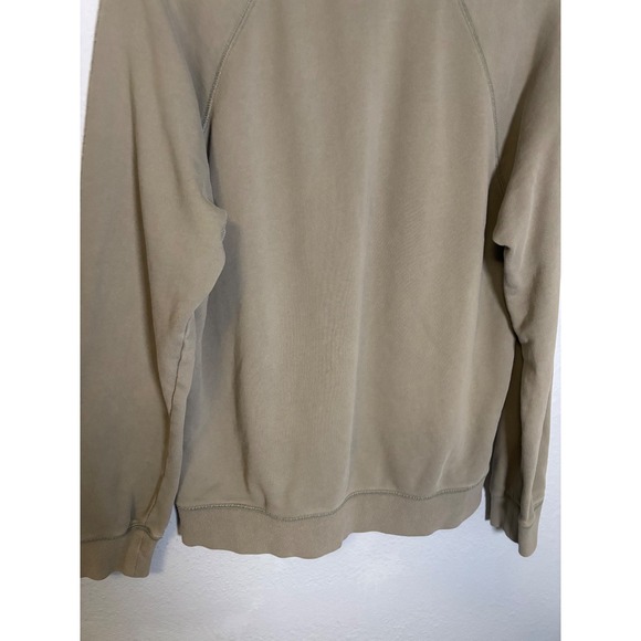 Everlane Men's The Track Crewneck Sweatshirt Olive Green Size Medium - Picture 8 of 11